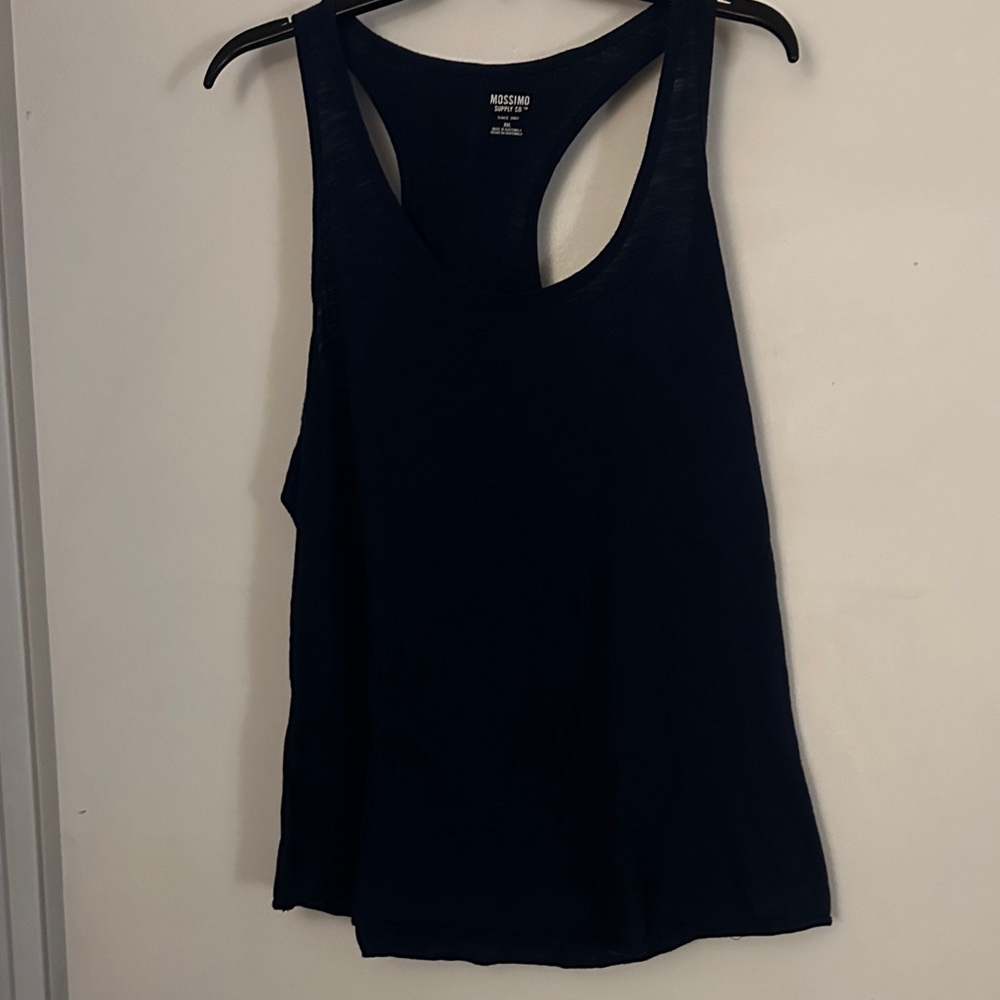 Mossimo Supply Co.  Navy Racerback Tank Top
